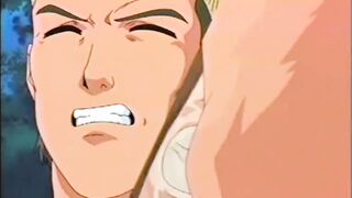 Caught hentai bigtits brutally gangbang by bandits in the outdoor