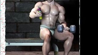 3D Muscle Boys Fantasy!