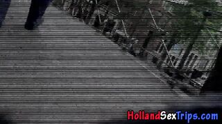 Dutch prozzie undressed and fingered