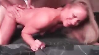 Blonde Chick Sucking And Riding Cock