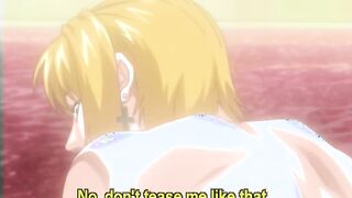 Horny hentai couple having hot sex 