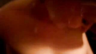 Cute blonde gets a real man out of her league