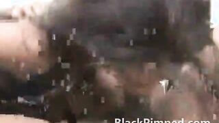 Shocking black pimp homemade sex tape