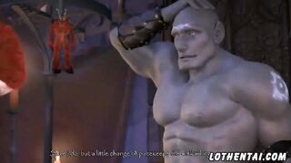 Anime porn 3D fantasy with demons 3