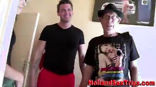 Sexy dutch prozzie sucks dick