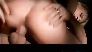 Blonde Slut Sucking And Fucking