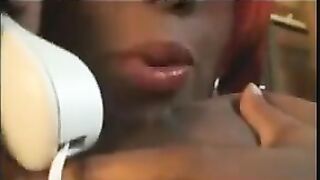 Black Chick With Massive Breasts