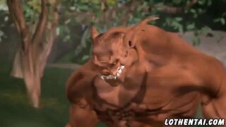 Hentai sex 3D fantasy with demons 4