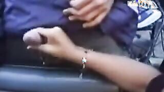 Giving Strangers Handjobs