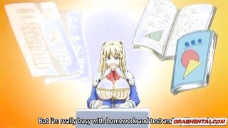 Bigboobs hentai Princess hot riding cock