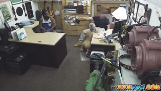 Oh man, what a nightmare! This guy has to watch his own GF getting fucked!