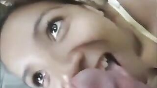 Latin Whore Sucking Cock