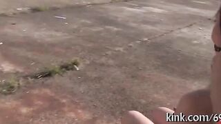 Public humiliation for a sex whore