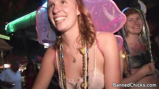 College girls having fun in this amateur video