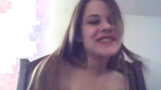 Exposed My ex girlfriend playing with camera