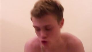 Mature old blonde fattie fucks