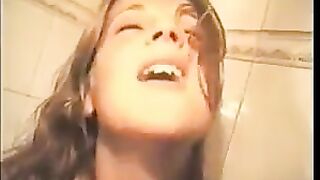 Lesbians In The Bath Tub