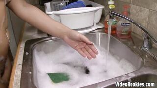 Real amateur dorm chicks caught on tape
