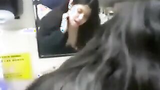 Couple Fucking In A Public Washroom