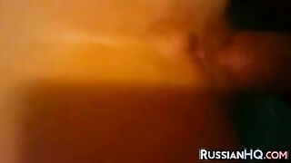 Russian Girl Giving A Blowjob