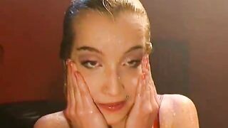 Girl gives sucking cock and gets pussy fingering