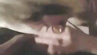 Emo Slut Giving A Blowjob