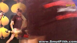 Fetish fishnets euro ho swallows