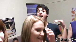Pretty teens suck cocks