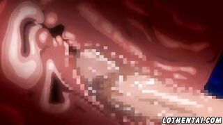 Anime sex in the bathroom with friend