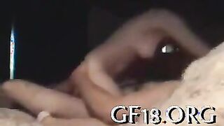 Sinful girlie masturbates