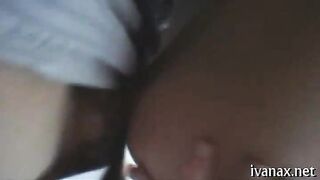 Insatiable babe sucks madly