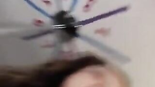 Sexy milf babe fucks her creamy pussy until she squirts 2