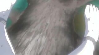 Busty hentai coed gets fucking in front of a muzzle anime