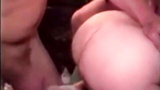 Lubed up old grandads try a little anal