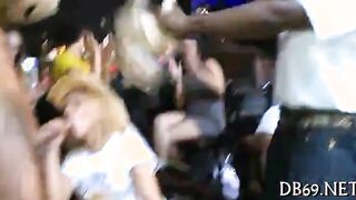 Sensational pecker sucking party