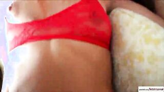 Busty Emely gets her sweet ass pounded by her hunk boyfriends cock