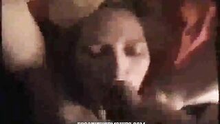 Top Submissive GF & her mouth fucked first time