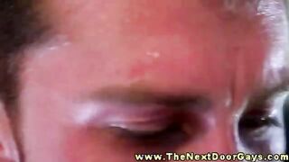 Manly hairy stud in cumming session