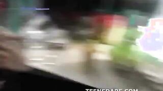College sex tape with teen couple bang