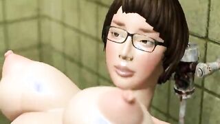 3D animated with bigboobs hot poking
