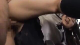 Publicsex asian gangbanged on the bus