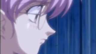 Hentai coed caught and fucked doggystyle
