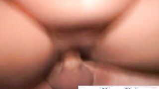Real amateur skank sucks dick