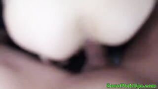 Real picked up euro brunette gets fingered