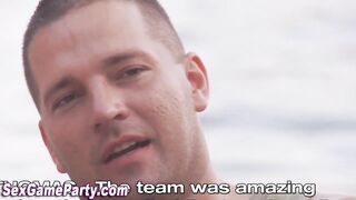 Beach sex game fuck
