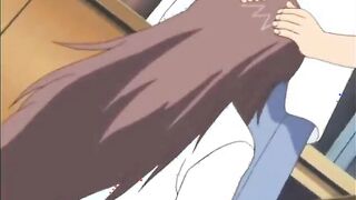 Young hentai virgin with a nice rack gets banged in the shower