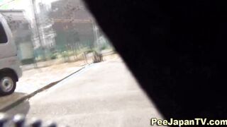 Japanese streetside piss