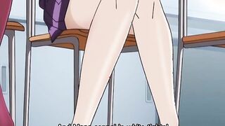 Coed hentai with bigboobs first time poking and creampie