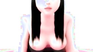 3D Big Titted Girl Gets Creampied!