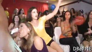 Sizzling hot schlong sucking